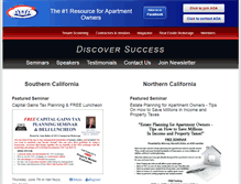 Tablet Screenshot of discoversuccess.com